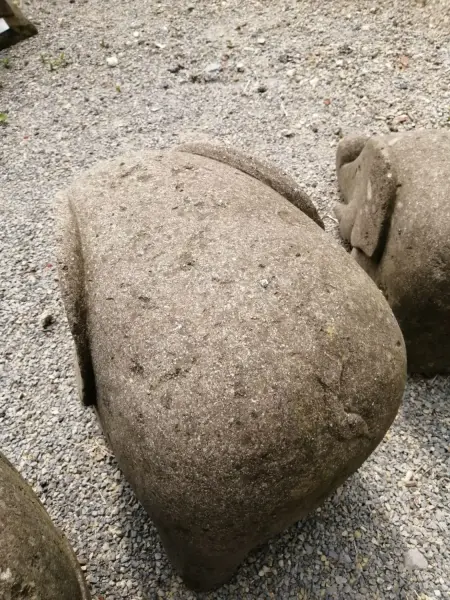 Artikelbild 4 des Artikels “Ausstellungsstück - Young Art – Elefant, ca. 50 cm, Naturstein (Basanit) “